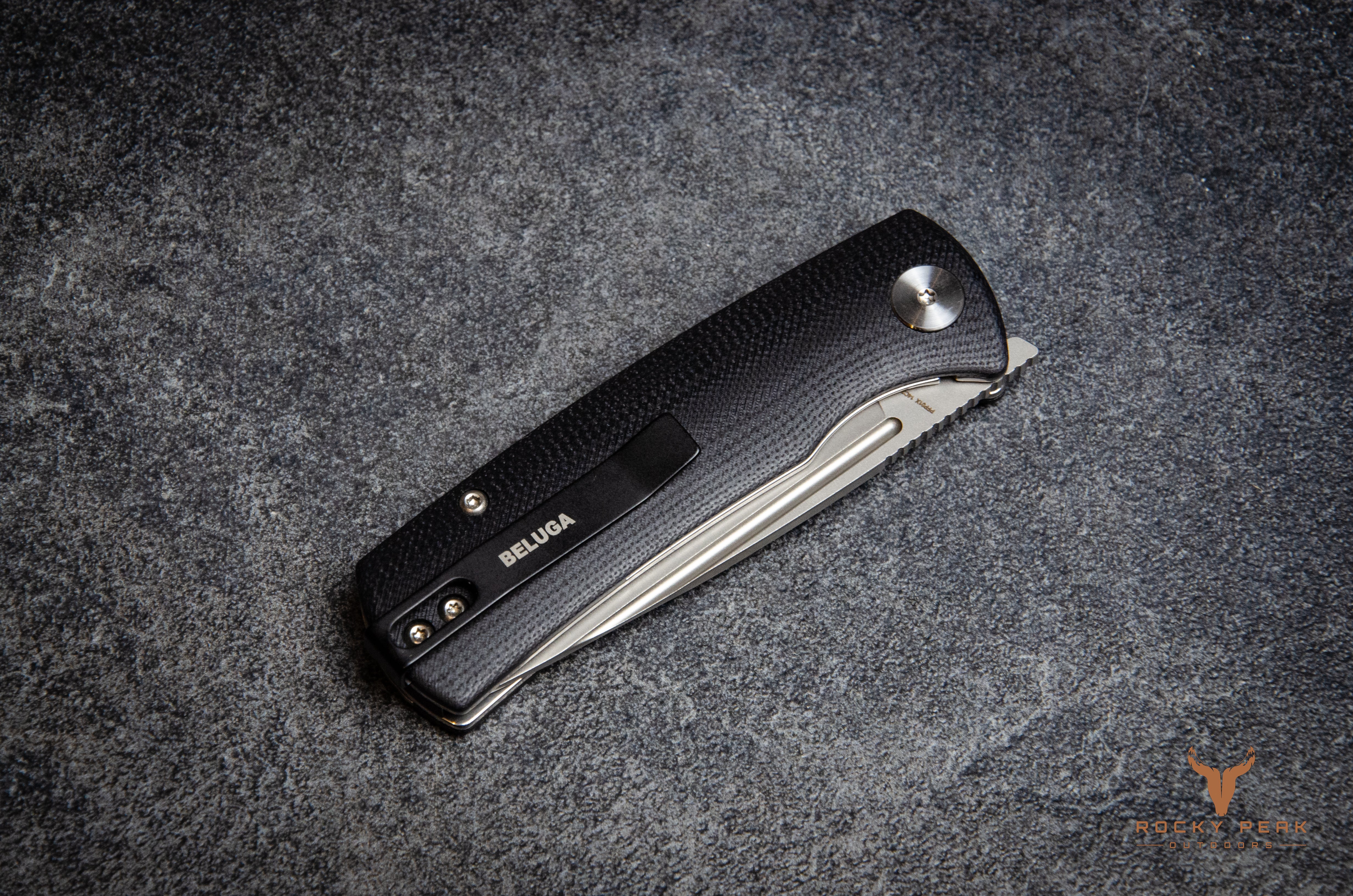 Petrified Fish Beluga Mini Black/Satin