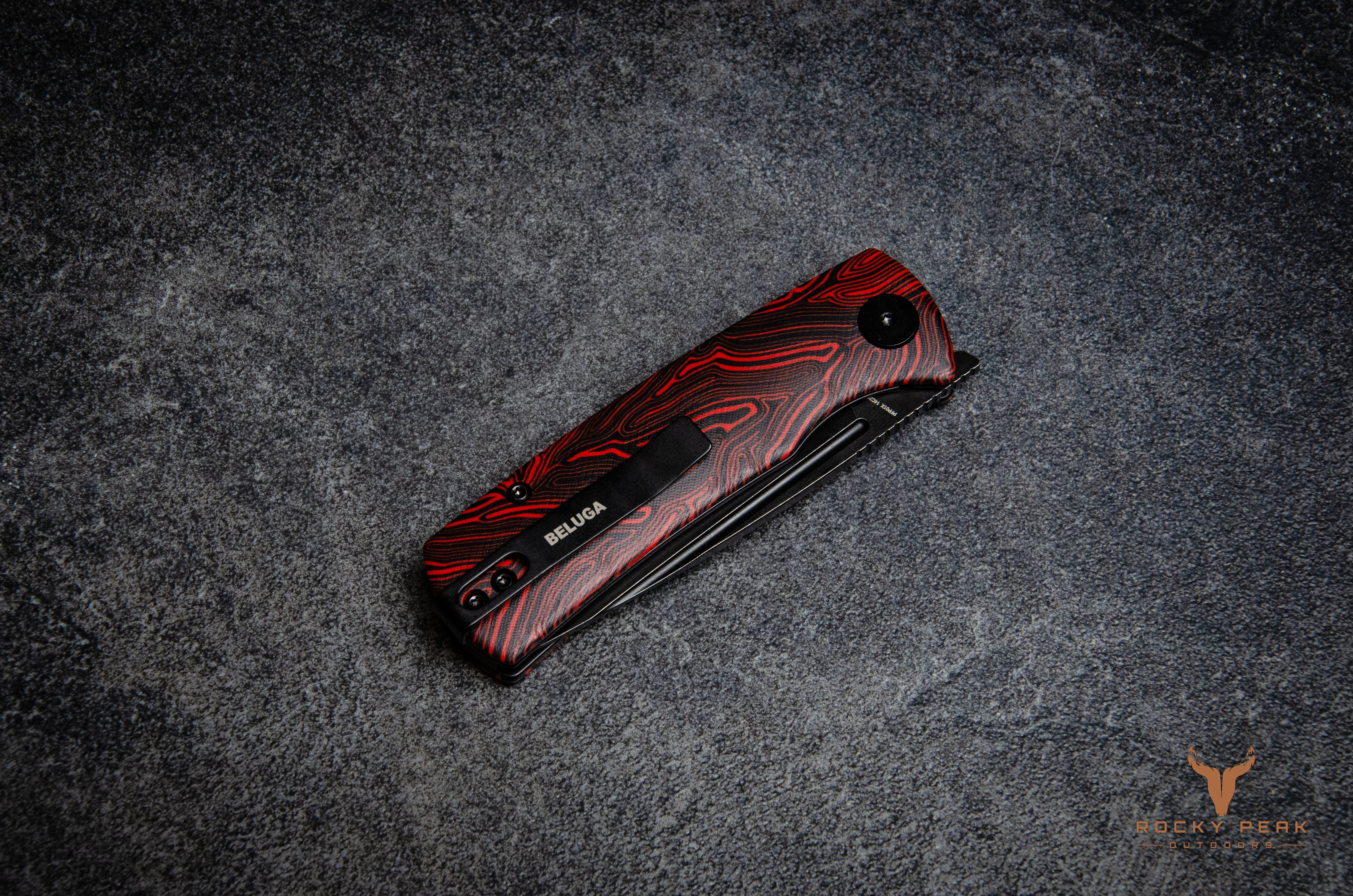 Petrified Fish Beluga Mini Red/Stonewash