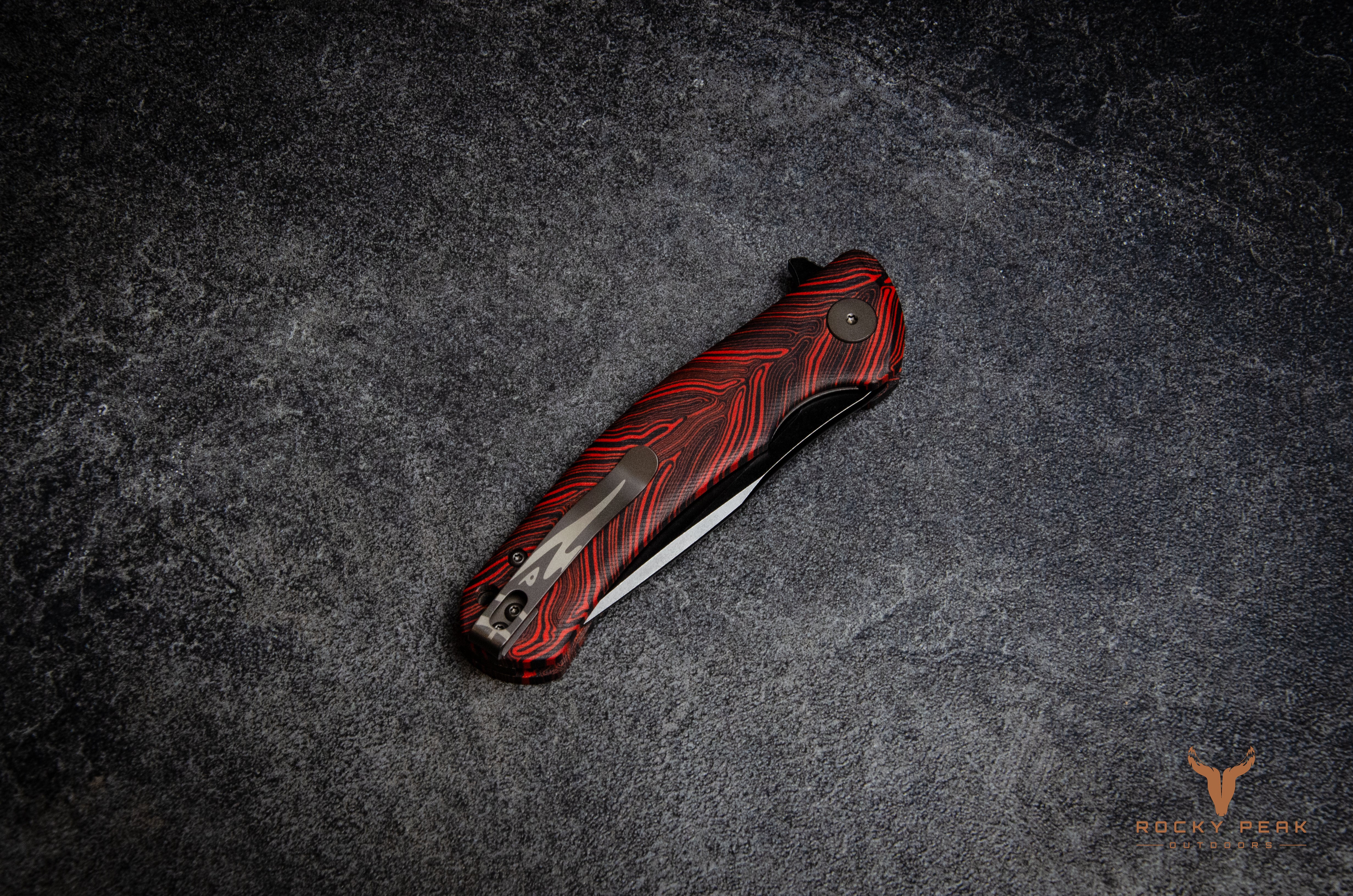 Petrified Fish Warrior Red/Stonewash