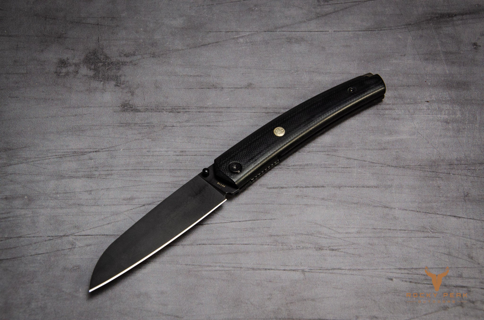 Petrified Fish Patte Black/Stonewashed