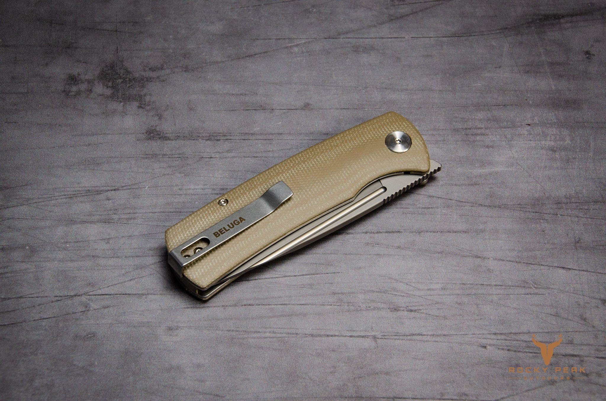 Petrified Fish Beluga Khaki/Sandblasted