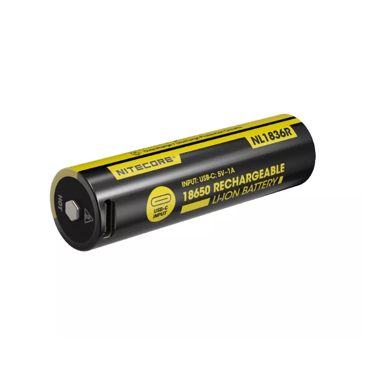 Nitecore NL1836R Li-ion Battery